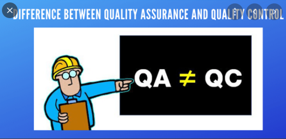 Sự khác biệt giữa QA và QC.