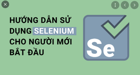 Hướng dẫn cách sử dụng Selenium